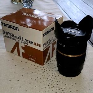 Tamron zoom lens for Canon camera f/2.8